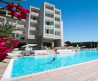 Hotel Adria 3*, Biograd na Moru: all inclusive oddih