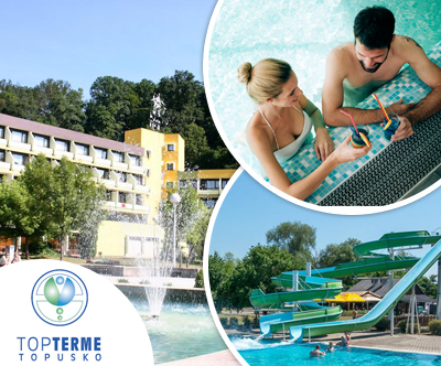 Top-Terme Topusko: 2x nocitev s polpenzionom, kopanje