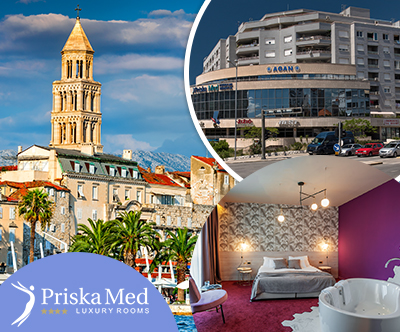 Priska Med Luxury Rooms 4*, Split: mega počitnice