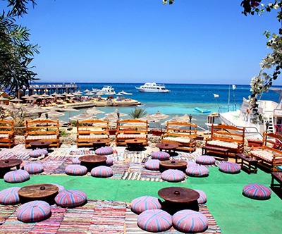 King Tut Aqua Park Beach Resort 4* v Hurgadi, Egipt