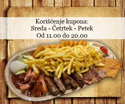 Okrepcevalnica Zelena dolina: mesna plošča