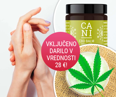 Cani CBD mazilo (50 ml) z visoko koncentracijo CBD-ja!