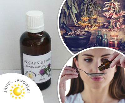 Pegasti badelj tinktura za jetra 50 ml