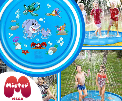 Mini vodni park za poletne aktivnosti