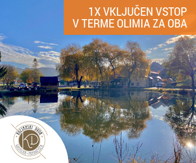 Kozjanski dvor 3*, Kozje, polpenzion, terme olimia