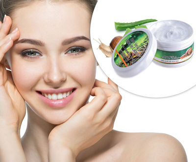 Krema z izvleckom polžje sline in Aloe vere (50 ml)