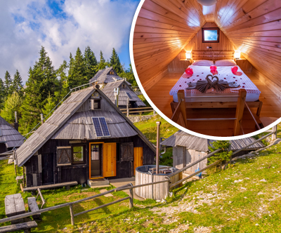 Luksuzne koce na Veliki planini: družinske pocitnice