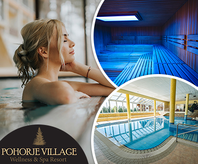 Pohorje Village Resort: večerja, savna, kopanje
