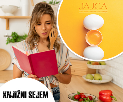 Knjižnisejem: Jajca za za zajtrk, kosilo in večerjo