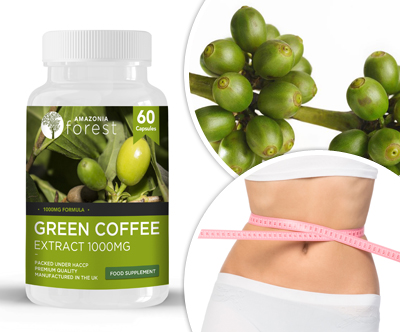 Ekstrakt zelene kave Green Coffee Bean (1x 60 kapsul)