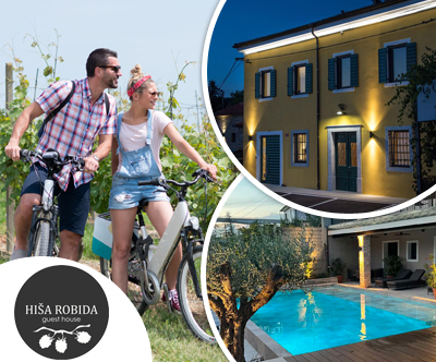Sprošcanje v prijetnem ambientu Guest House Hiše ROBIDA