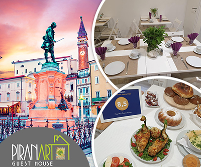 PiranArt Guesthouse, Piran: oddih v dvoje