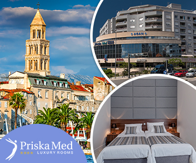 Priska Med Luxury Rooms 4*, Split: mega počitnice