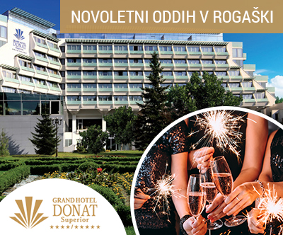 Grand hotel Donat 4*, Rogaška Slatina: 2x polpenzion