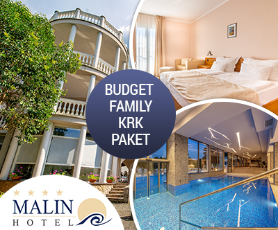 Hotel Malin 4*, Malinska, Krk: Budget Family paket