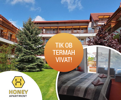 Honey Apartment 3*, Moravske Toplice: 3x nočitev