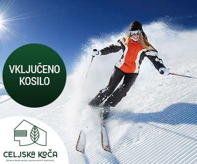 Smučišče Celjska koča, celodnevna smučarska vozovnica