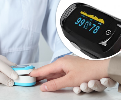 Naprstni pulzni oksimeter PRO®, merjenje kisika
