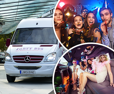VIP Mercedes Sprinter Dance/Party Bus: najem limuzine