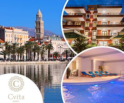 Hotel Cvita 4*, Split: 2x nočitev, wellness
