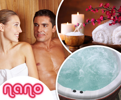 VIP zakup finske savne z jacuzzijem za 2 osebi
