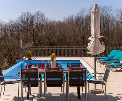 Villa Green Haven, Pazin: vila z bazenom