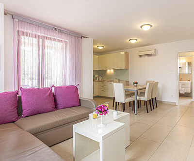 Apartmaji Malinska, Krk: oddih s silvestrovanjem