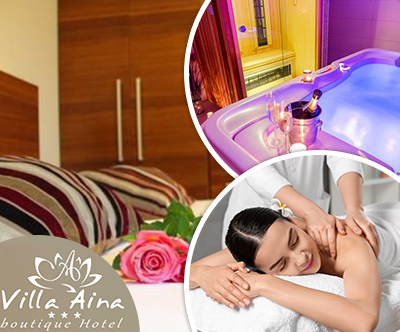 Vila Aina Boutique Hotel 3*: romantičen oddih