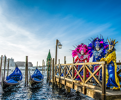 M&M turist: izlet v Benetke, pustni karneval
