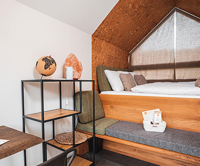 Nesting resort Posestvo SONČNI RAJ, Vodole: mega oddih