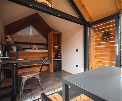 Nesting resort Posestvo SONČNI RAJ, Vodole: mega oddih