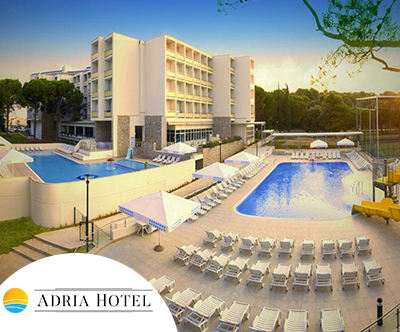 Hotel Adria 3*, Biograd na Moru: all inclusive oddih