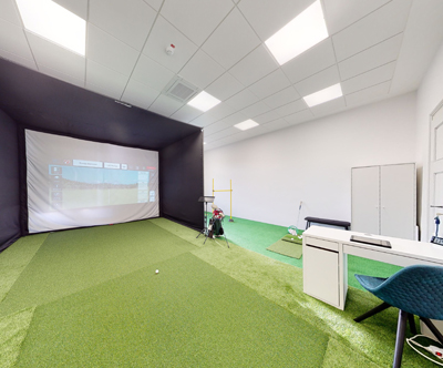 Golf Studio Nastja Banovec: virtualna igra golfa
