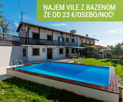 Najem luksuzne Vile Sistiana z bazenom