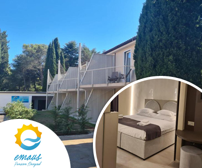 Penzion Emaus 3* Novigrad: prvomajski oddih