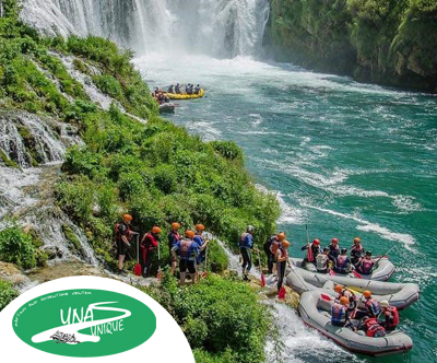 Una Unique Rafting: rafting na Uni