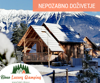 Glamping Ribno, Bled: zimski oddih
