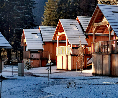 Glamping Ribno, Bled: zimski oddih