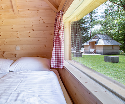Slovenia Eco resort, glamping hiške: zimski oddih