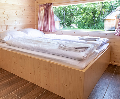 Slovenia Eco resort, glamping hiške: zimski oddih