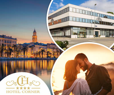 Hotel Corner 4*, Split: oddih s polpenzionom
