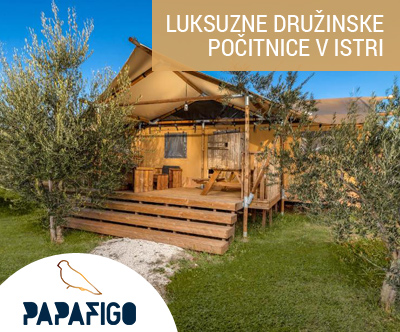 Glamping & Camping Papafigo 4*, Vodnjan: glamping šotor