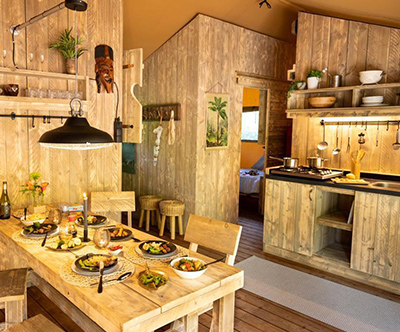 Glamping & Camping Papafigo 4*, Vodnjan: glamping šotor