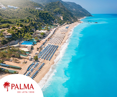 Hotel Eva Beach 3* Lefkas, Grčija