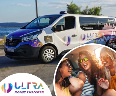 Ultra kombi transfer: vožnja s party kombijem