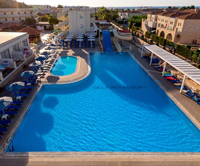 All inclusive Hotel Delfinia 4* Rodos, Grčija