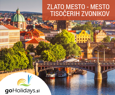 goHolidays: 2-dnevni izlet v zlato Prago