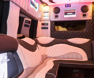 VIP Mercedes Sprinter Dance/Party Bus: najem limuzine