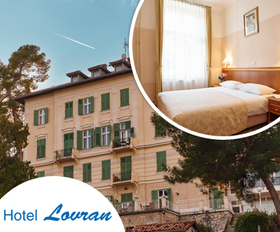 Hotel Lovran 3*, Lovran: oddih s polpenzionom