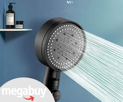 PressureShower tuš ročka s 5 načini prhanja